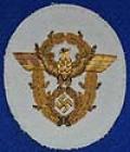 A VERY RARE THIRD REICH POLICE GENERALS TUNIC EAGLE.