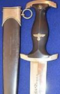SS DAGGER 33 MODEL BY HERDER, FACTORY GROUND ROHM.
