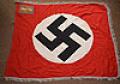 NSDAP POLITICAL LEADERS ORTGRUPPE UNIT FLAG.