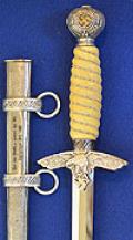 LUFTWAFFE 2ND PATTERN DAGGER, A VERY UNUSUAL PERSONALIZED EXAMPLE.