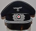 TENO OFFICERS PEAKED CAP BY EREL, VERY RARE.