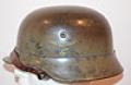 LUFTWAFFE DOUBLE DECAL M35 CAMOFLAGE HELMET.