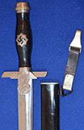 RLB 2ND PATTERN MANS DAGGER BY WAYERSBERG COMPLETE WITH HANGER.