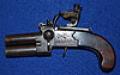 ENGLISH ANTIQUE TAP ACTION FLINT LOCK PISTOL BY IMPORTANT AND VERY DESIRABLE MAKER DURS EGG.