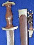 SA DAGGER 1933 MODEL BY GIERLING,  COMPLETE WITH HANGER.