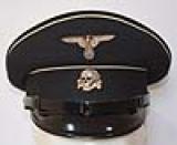 GERMAN ALLGEMEINE SS NCO PEAKED CAP.