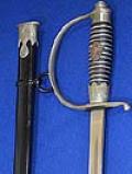 THIRD REICH POLICE OFFICERS SWORD BY VOOS.
