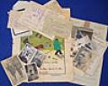 LARGE GROUPING OF WAFFEN SS PHOTOGRAPHS AND PERSONAL DOCUMENTS.