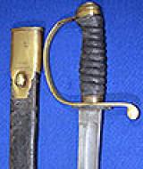 BRITISH VICTORIAN CONSTABULARY SHORT SWORD.