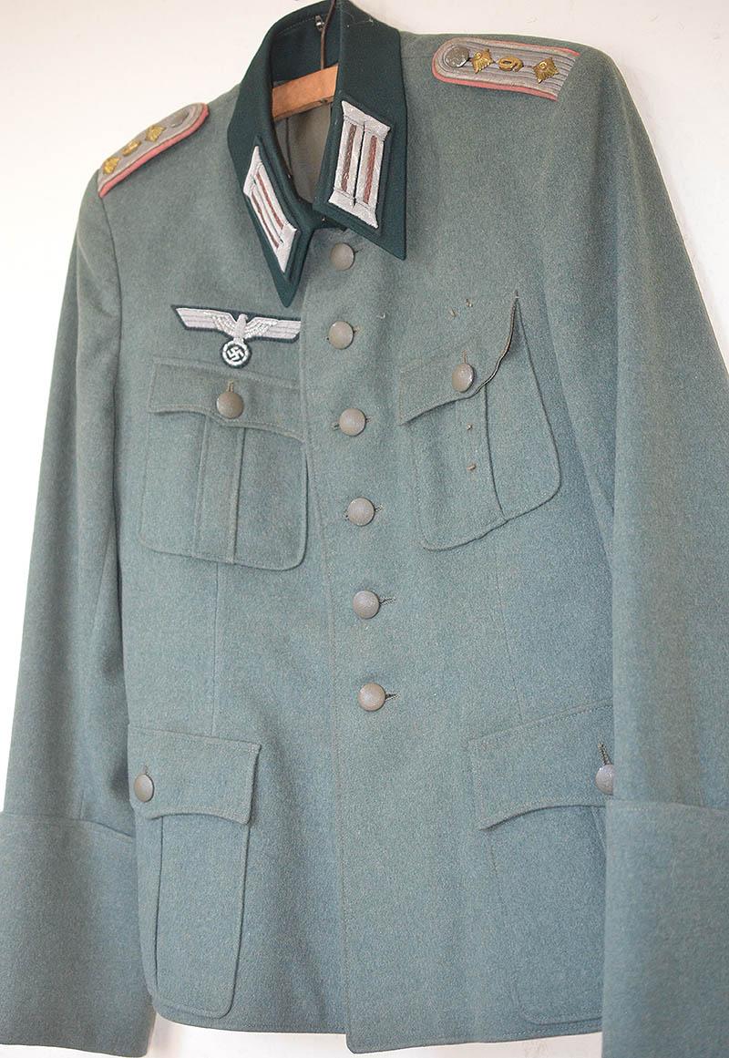 GERMAN WW2 ARMY PANZER OFFICERS M36 MODEL TUNIC.