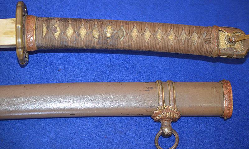 JAPANESE WW2 ARMY OFFICERS SWORD.