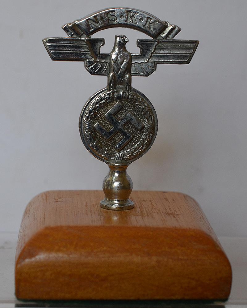 NSKK METAL EAGLE FOR CAR PENNANT.