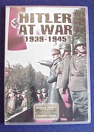 HITLERS AT WAR 1935/45 DVD FILM.