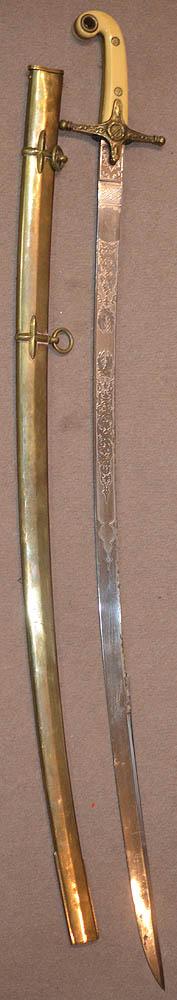 BRITISH 1831 PATTERN GENERALS SWORD.