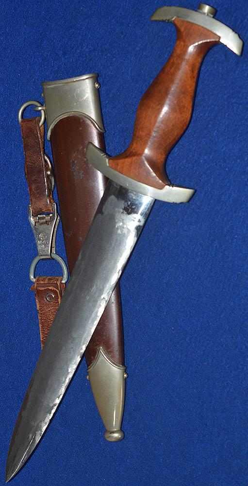 SA ROHM HONOUR DAGGER BY PACK COMPLETE WITH HANGER AND BELT LOOP.