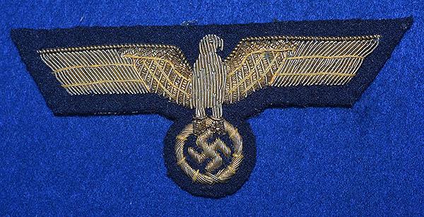 THIRD REICH NAVAL OFFICERS TUNIC EAGLE.