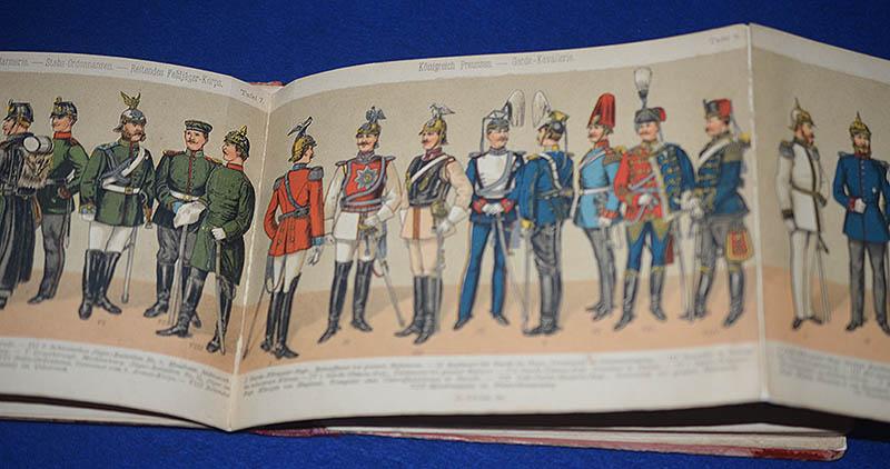 IMPERIAL GERMAN UNIFORM BOOK.
