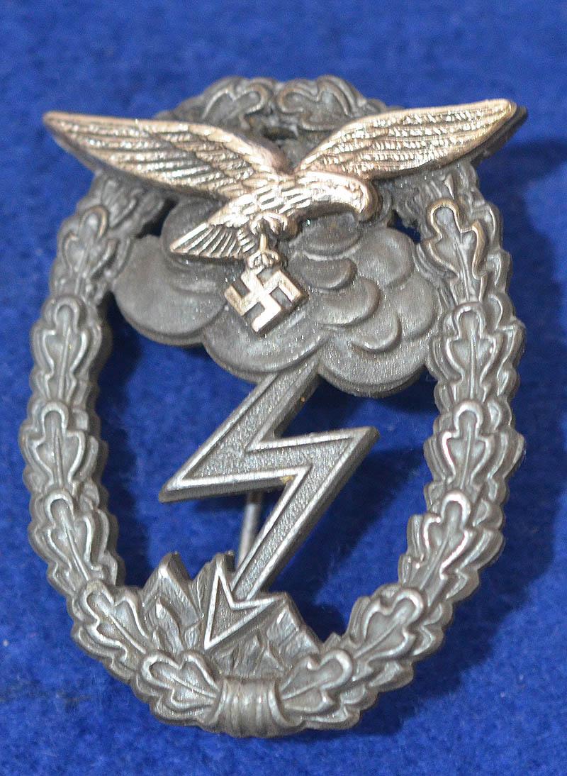 LUFTWAFFE GROUND ASSAULT BADGE.