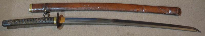WW2 JAPANESE NAVAL MARINE LANDING OFICERS SWORD.