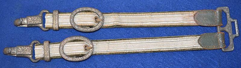 GERMAN ARMY OFFICERS DAGGER STRAPS.