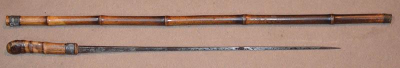 IMPERIAL GERMAN SWORD STICK.