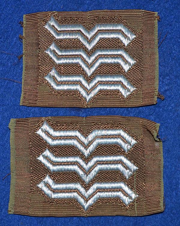 ORGANISATION TODT COLLAR PATCHES.