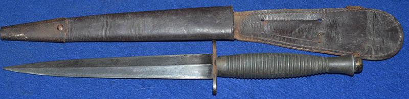 BRITISH WW2 FS FIGHTING KNIFE.