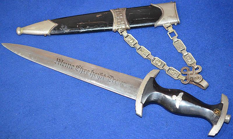 SS CHAINED LEADERS DAGGER 1936 MODEL.