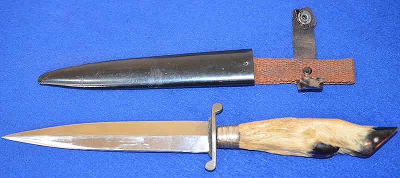 WW1 FIGHTING / HUNTING KNIFE.