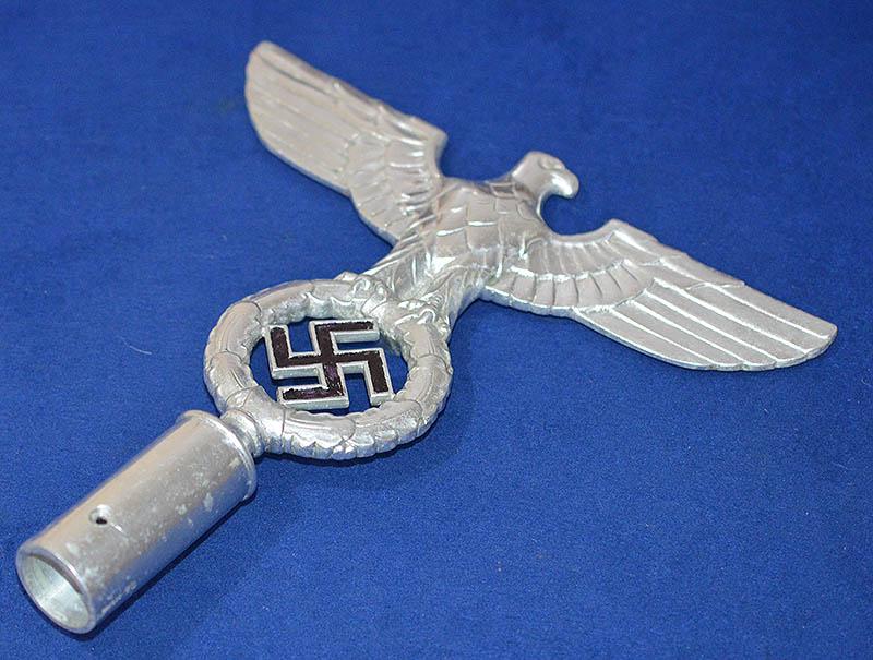 NSDAP POLITICAL LEADERS FLAG POLE FINIAL.