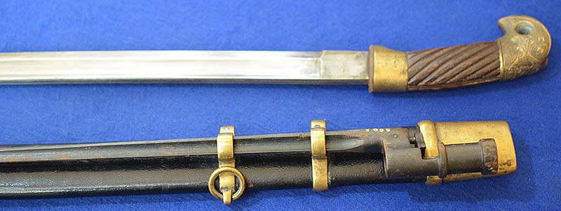 WW2 RUSSIAN SOVIET SHASHKA SWORD AND BAYONET.