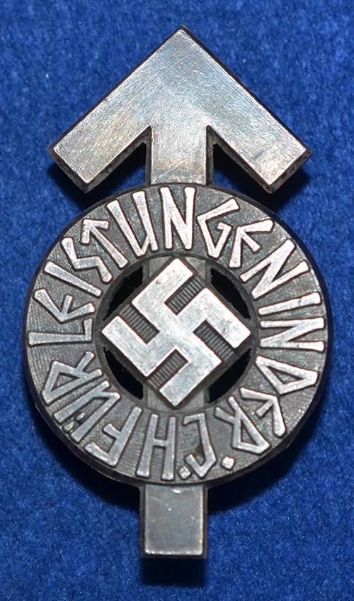 HITLER YOUTH PROFICIENCY AWARD.