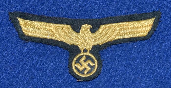 THIRD REICH OTHER RANKS NAVAL CLOTH  TUNIC EAGLE.