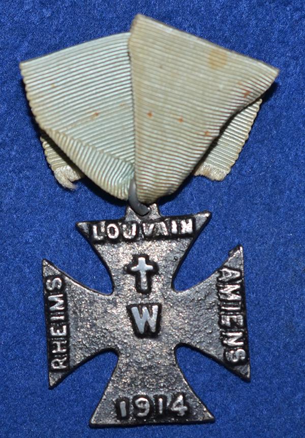 BRITISH WW1 PROPAGANDA IRON CROSS.