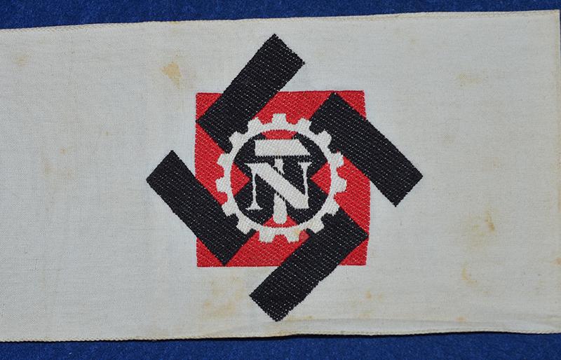 THIRD REICH TENO ARM BAND.
