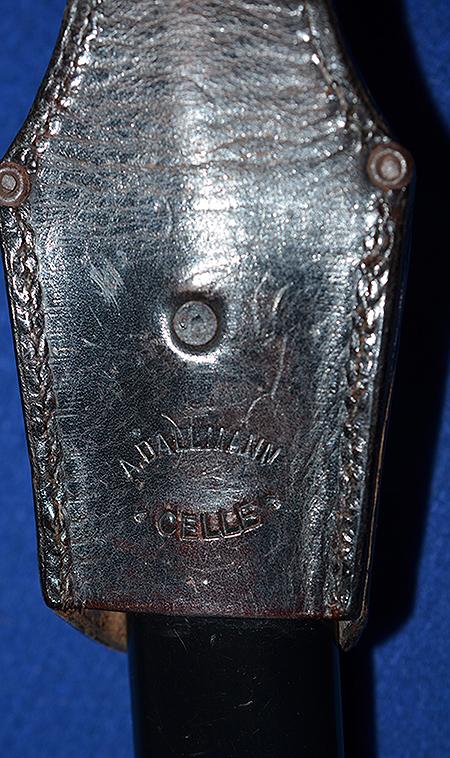 THIRD REICH LONG MODEL PARADE BAYONET BY PACK IN MINT UNISSUED CONDITION.