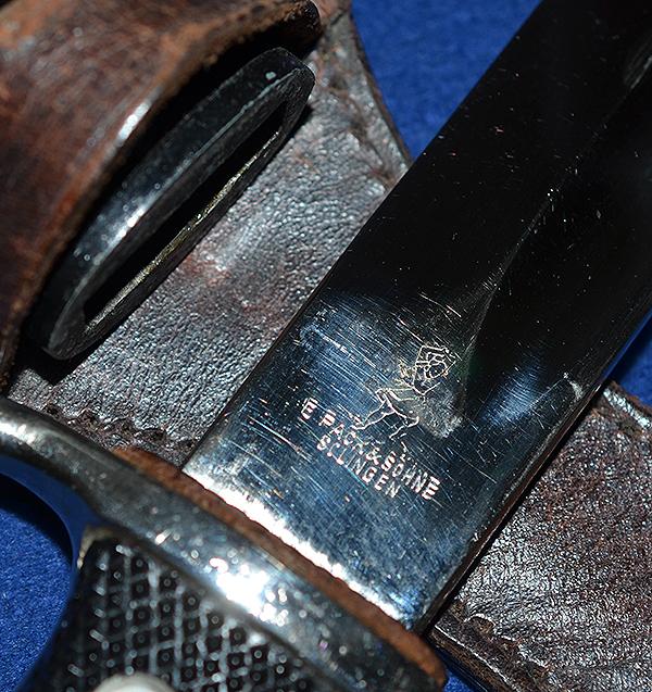 THIRD REICH LONG MODEL PARADE BAYONET BY PACK IN MINT UNISSUED CONDITION.