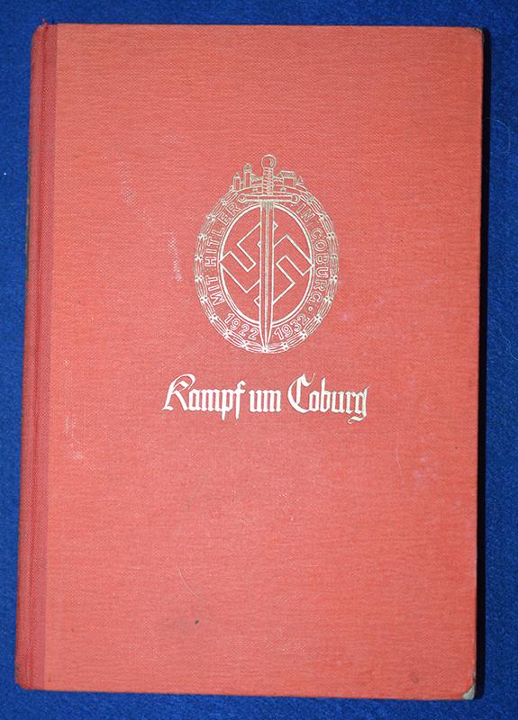 ORIGINAL NSDAP BATTLE OF COBURG BOOK.