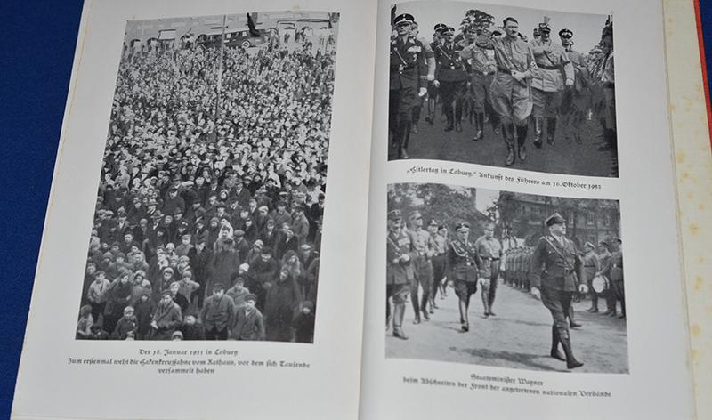 ORIGINAL NSDAP BATTLE OF COBURG BOOK.
