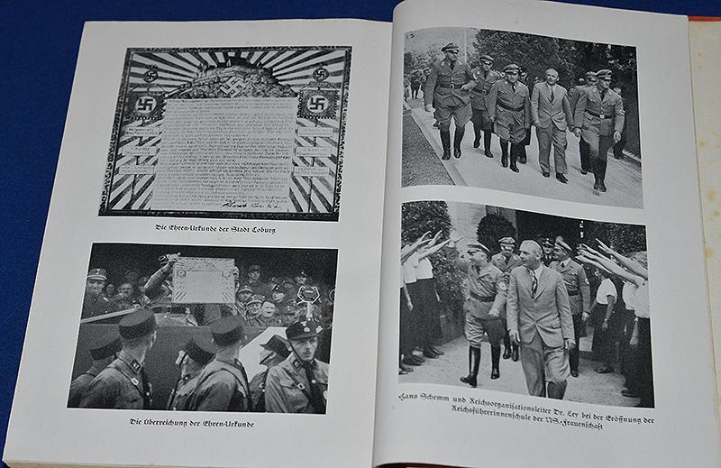 ORIGINAL NSDAP BATTLE OF COBURG BOOK.