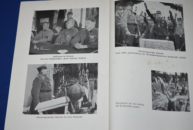ORIGINAL NSDAP BATTLE OF COBURG BOOK.
