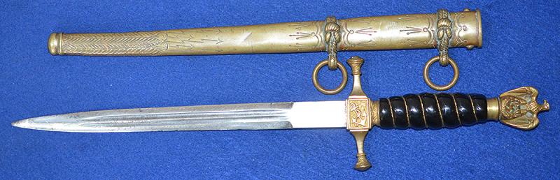 IMPERIAL / THIRD REICH NAVAL OFFICERS DAGGER.