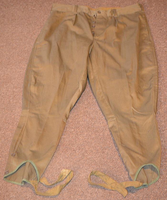SET OF RUSSIAN ARMY BREECHES.