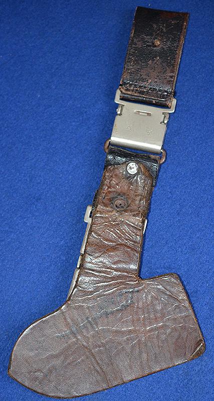 RAD ENLISTED MANS DAGGER HANGER AND MATCHING RARE BELT LOOP.