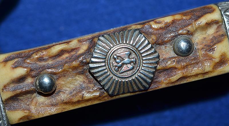 GERMAN POLICE CLAMSHELL BAYONET BY HORSTER.