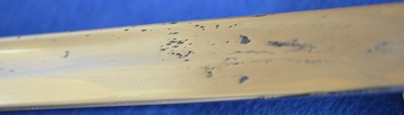 GERMAN POLICE CLAMSHELL BAYONET BY HORSTER.