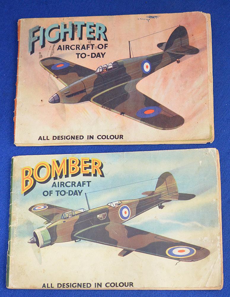 TWO WW2 AVIATION BOOKS, FIGHTER AIRCRAFT OF TODAY & BOMBER ARCRAFT OF TODAY