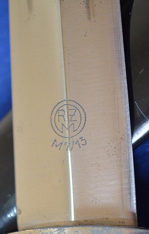 NSKK DAGGER 1933 MODEL BY SHUTTELHOFER COMPLETE WITH HANGER.