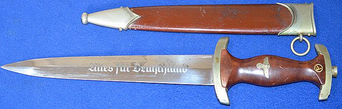 SA DAGGER 1933 MODEL BY CARL HEIDELBERG SOLINGEN.