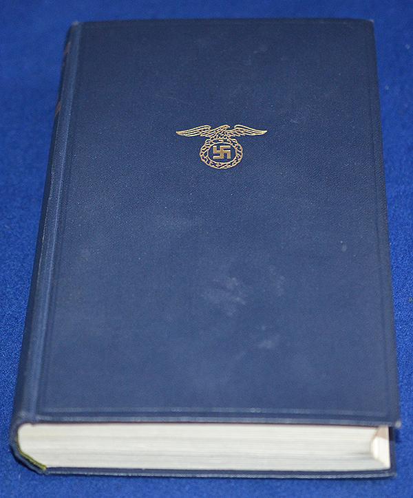 ADOLF HITLERS MEIN KAMPF BOOK.